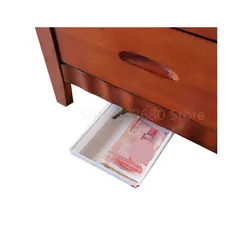 Safe Private Money Hidden Money Artifact Creative Hidden Stickers Table Bottom Box Anti-theft Hidden Storage Box