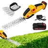 2 IN 1 Cordless Electric Hedge Trimmer 20000RPM Rechargeable Handheld Household Shrub Weeding Pruning Mower Garden Tools 1