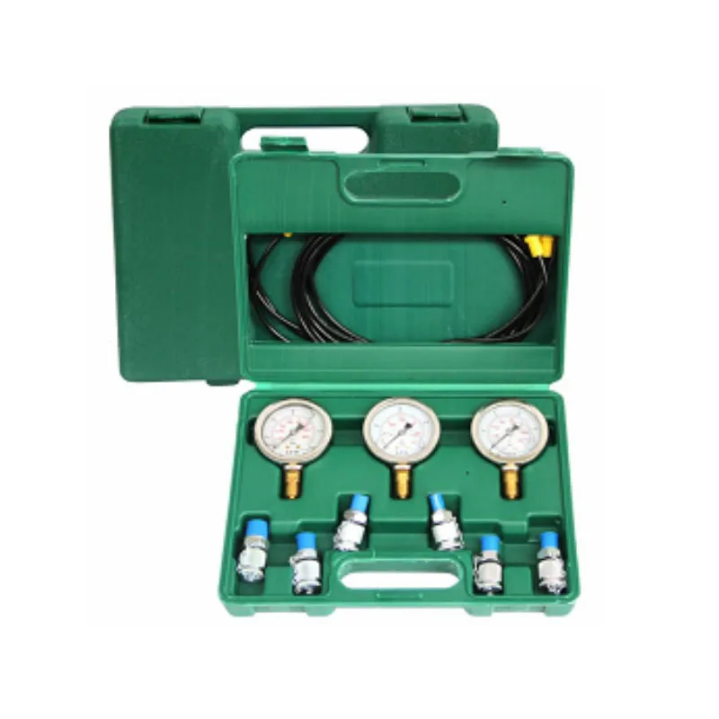 

Комплект для испытания гидравлического давления 25/40/60 МПа с 3 манометром и 6 испытательными муфтами