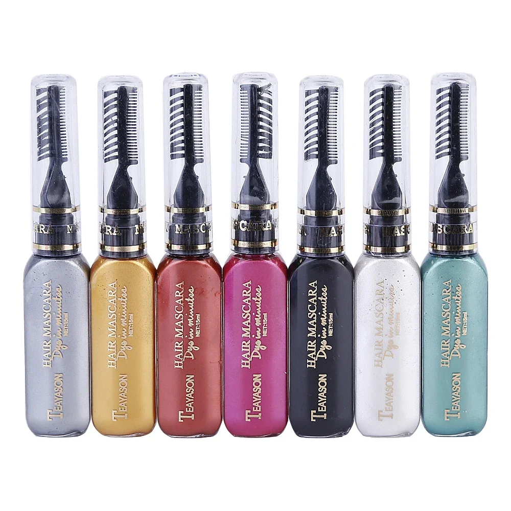Hair Color Dye 13 Colors One-off Temporary Non-toxic DIY Washable One-time Dye Crayons