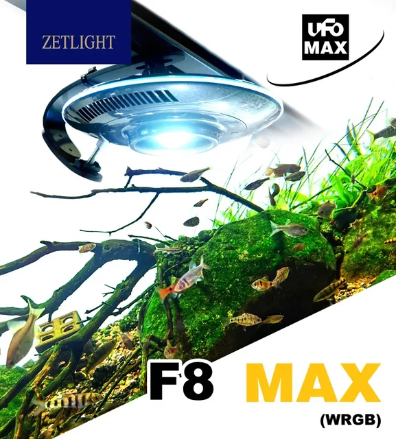 Zetlight F8 Max 96W – WRGB Smart LED for Saltwater Reef