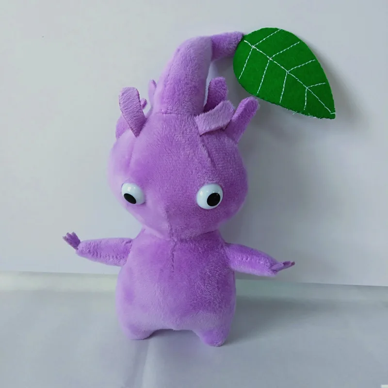 Pikmin-ぬいぐるみ,漫画のキャラクター,きらめく花のつぼみの葉,日本の