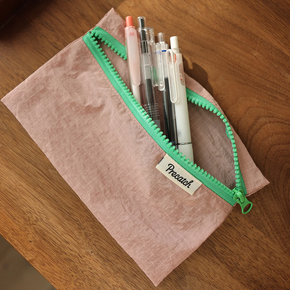 Multifunctional Lightweight Pouch For Eyebrow Pencil,Stationery,Jewelry,Documents And Small Change,Macaron Color,For Women 5
