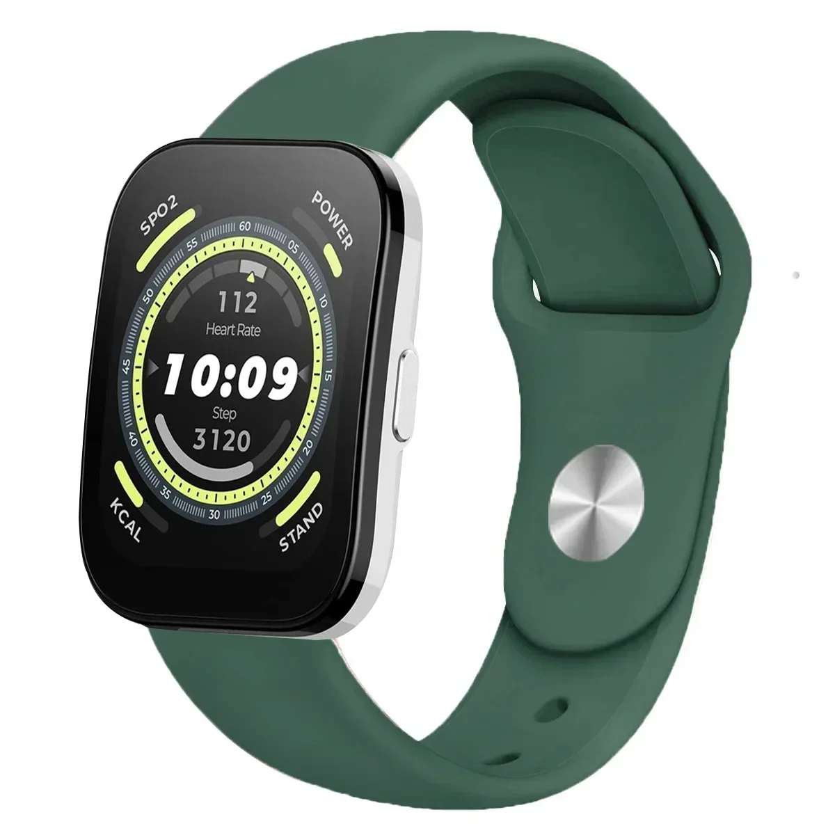 Sport Silicone Watch Band, 20/22mm, Premium Replacement Strap