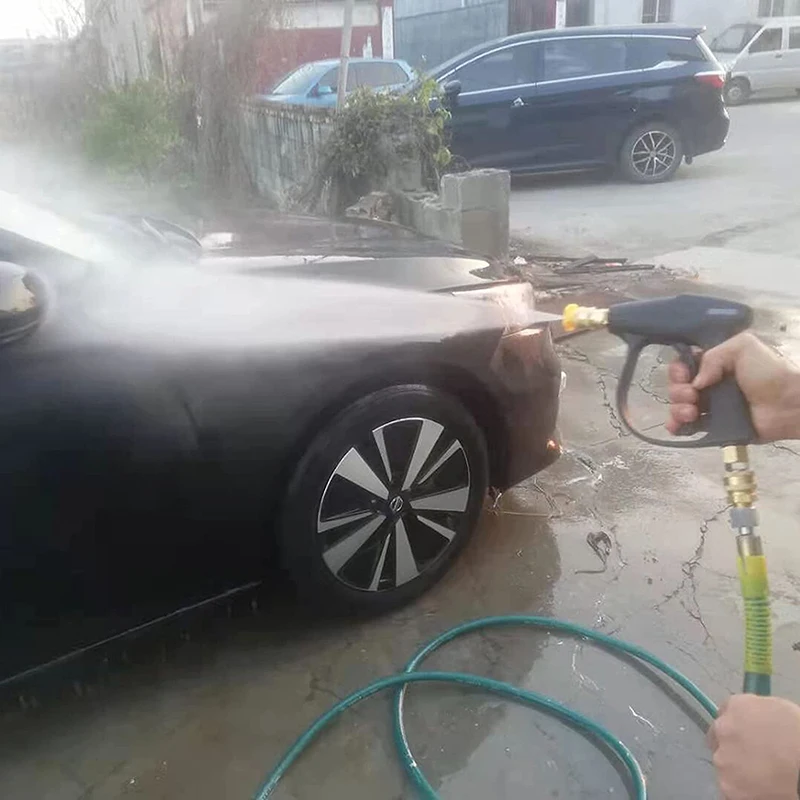Car High Pressure Water Gun Cleaner Soap Foam Spray Sprayer Nozzles Quick Release Car Wash Accessories 14MM M22 Socket 1/4" 6