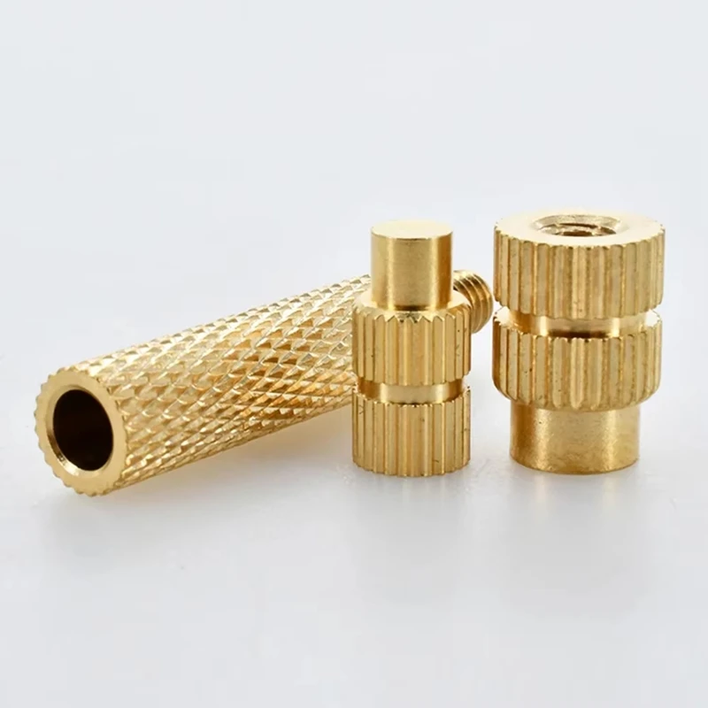 A83I-Heat Set Insert Tool M2-M8 Hot Melt Brass Knurled Nut Embedded Insertion Tip Press Adapter TS100/TS101 Soldering Iron