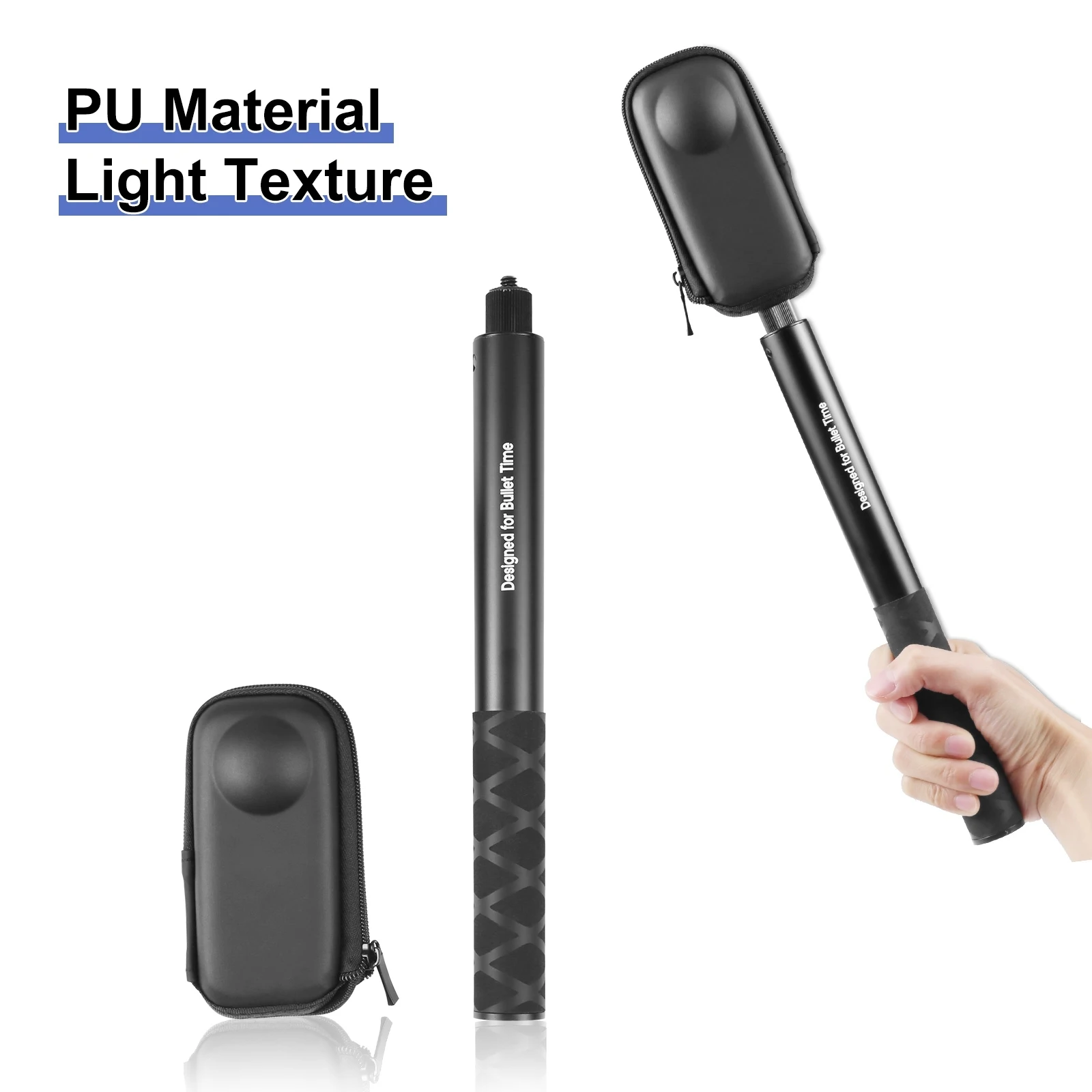 PULUZ For Insta360 X3 / ONE X2 Camera Portable Case Box Storage Bag Waterproof Protective Case PU Bag