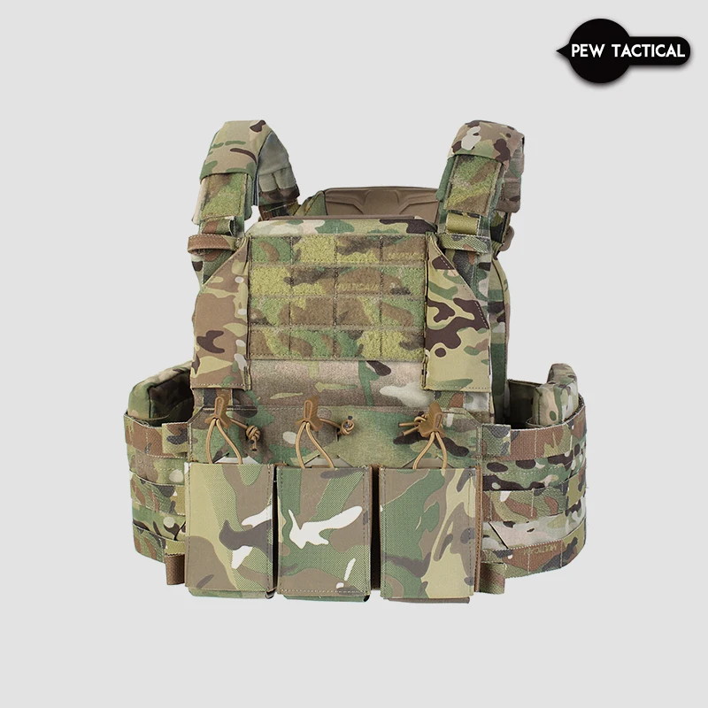 PEW TACTICAL HSP STYLE THORAX Plate Carrier FRONT BAG&REAR BAG AIRSOFT VT06