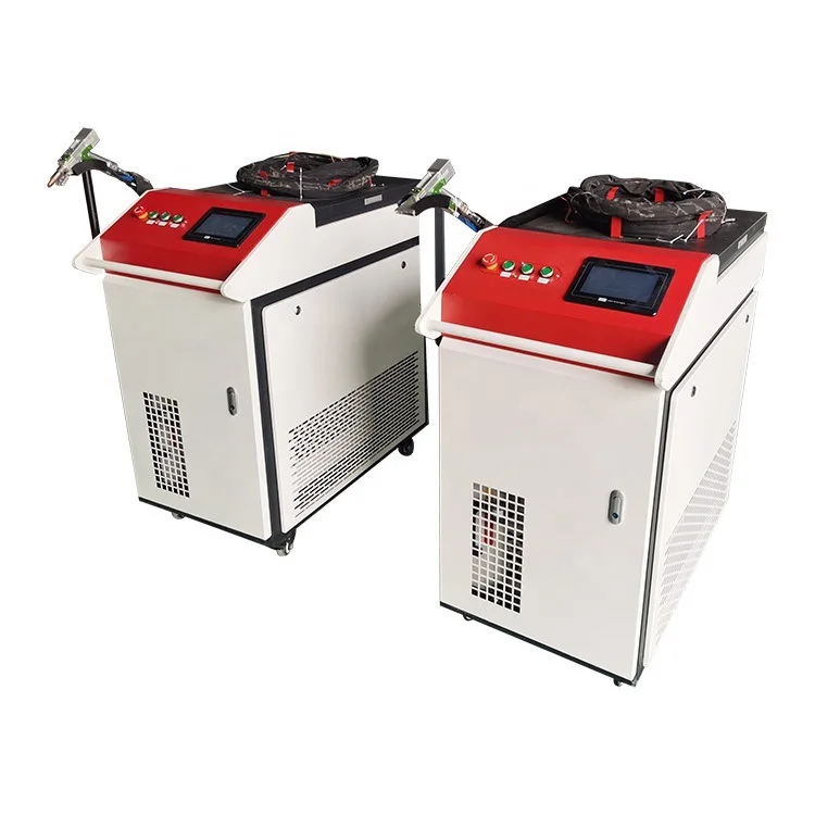 

Handheld Fiber Laser Welding Machine 1000w / Fiber Laser Welder Stainless Steel Soldering USED