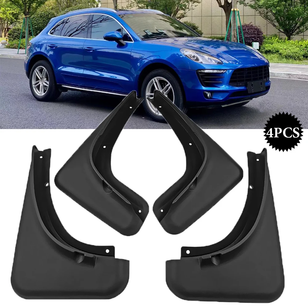 

4X Front Rear FOR Porsche Macan 2014-2022 Mudflaps Fender Mud Flap Guards Splash Car Accessories Mudguard