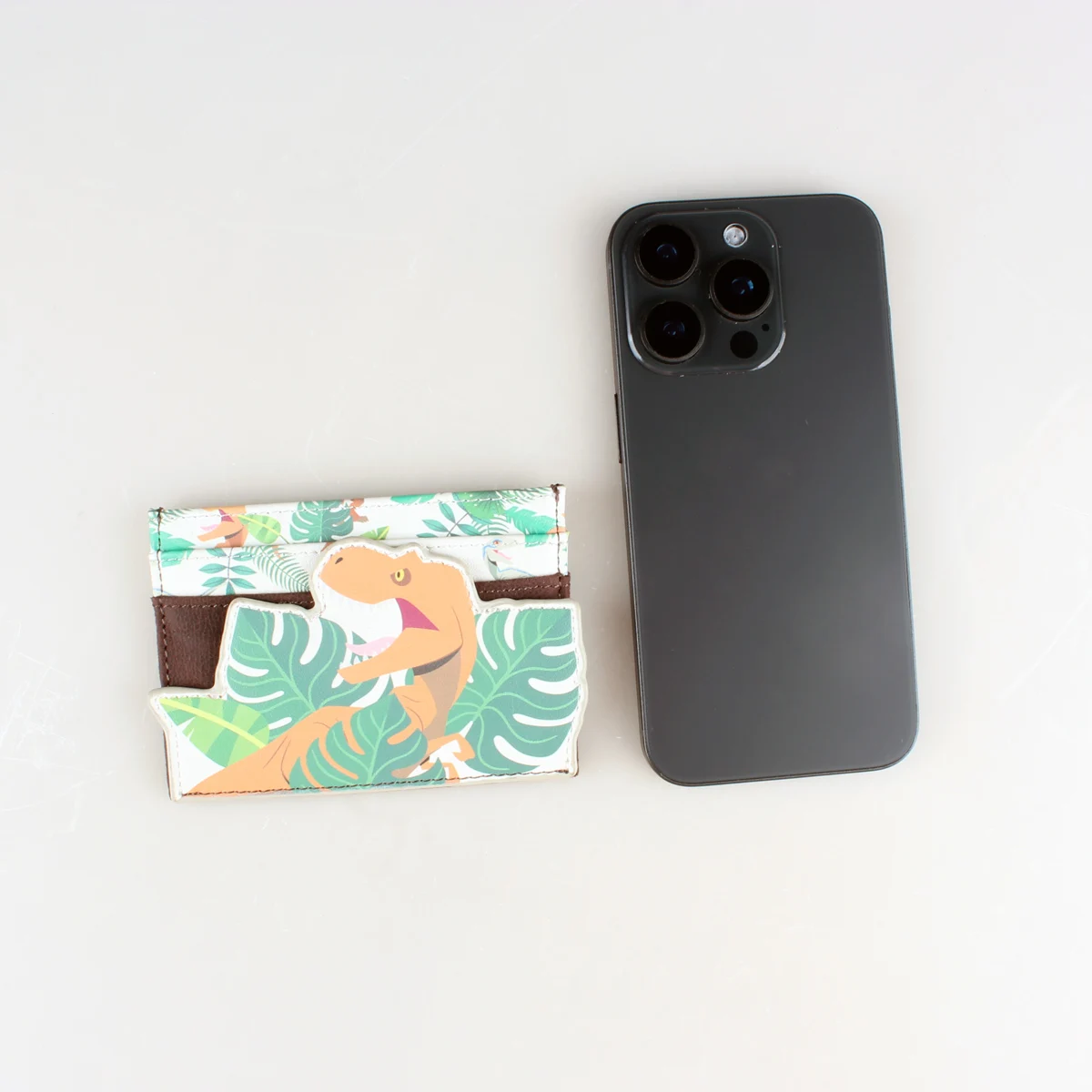 Dinosaur male ID card holder,Bank Credit Card Box Multi Slot Slim Card Case Wallet Women Men Business Card Cover