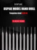 DISPAI DB-01 HAND DRILL TUNGSTEN CARBIDE DRILL BIT 0.3MM-3.0MM METAL DRILL BIT 3.175MM 1