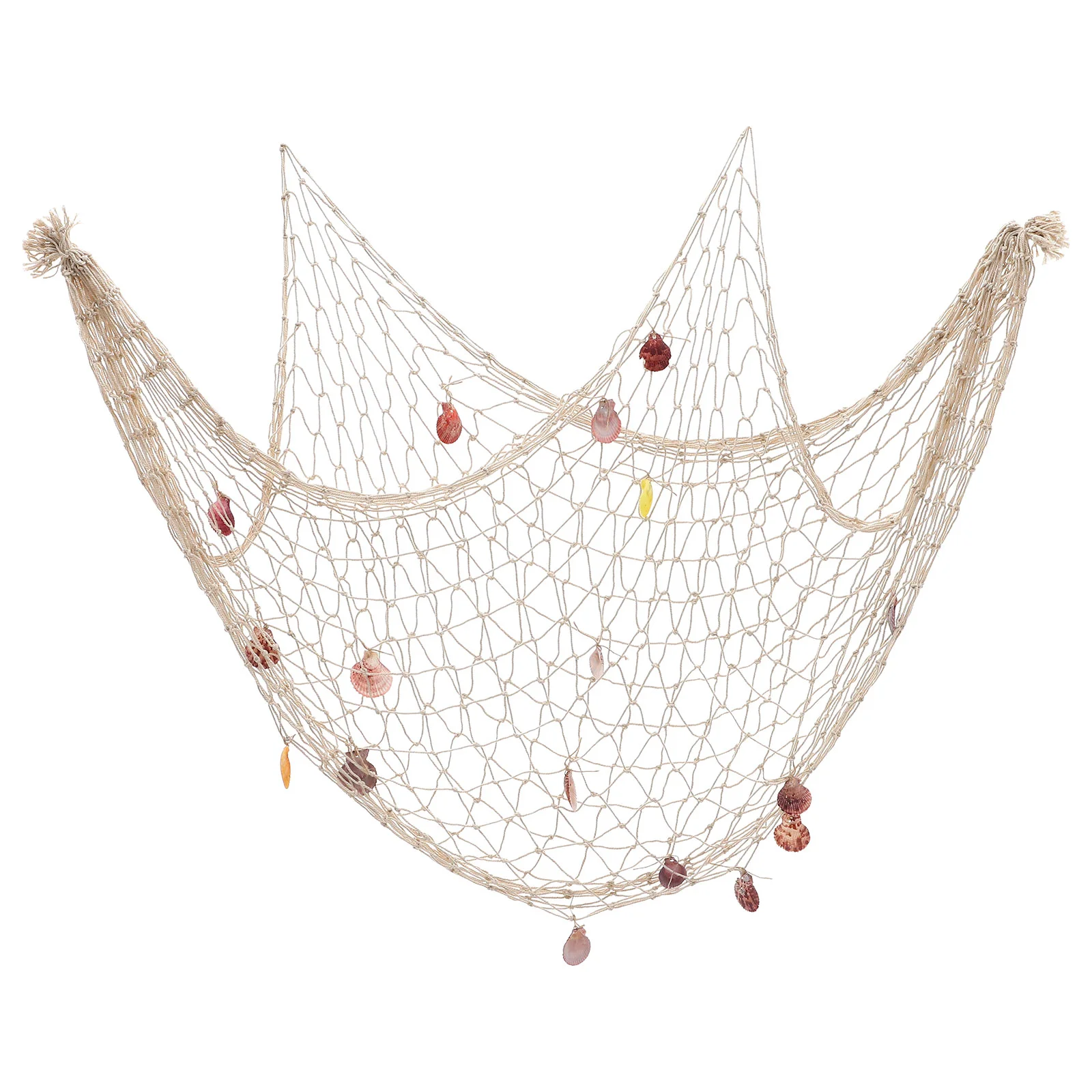 

Nautical Wall Ornament Decorative Fishing Net Christmas Decorations Mediterranean