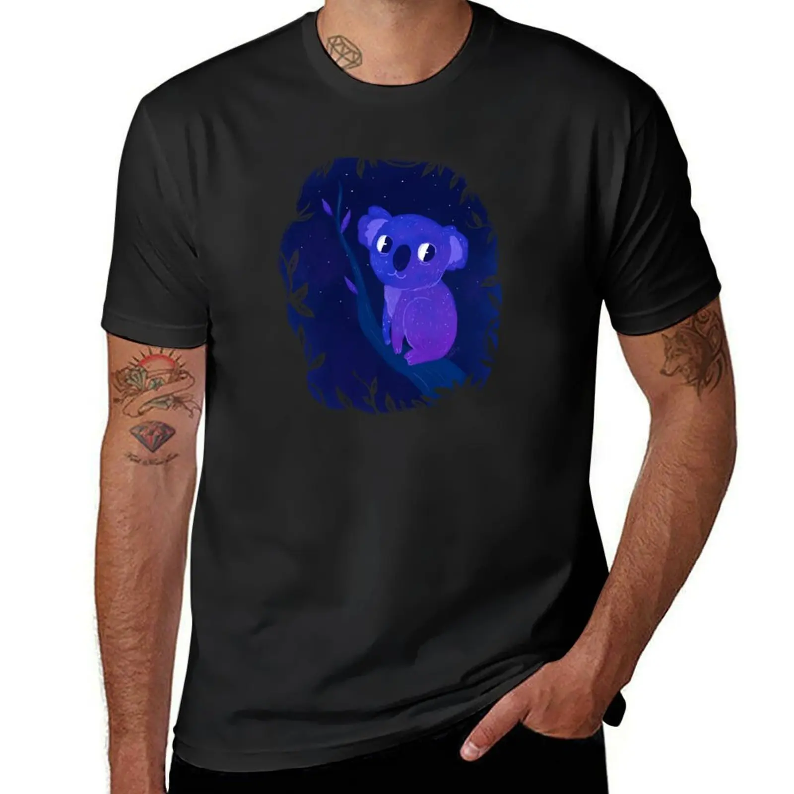 

Space Koala T-Shirt Aesthetic clothing sublime oversizeds men t shirts