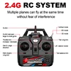 QIDI550 RC Plane 2.4G Remote Control Aircraft Brushless Motor 3D Stunt Glider EPP Foam Flight Airplane Toy for Children Adults 6