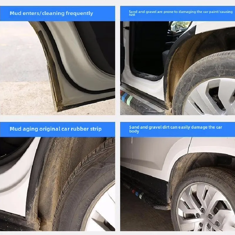 Wenkbrauw spatscherm voor autowiel Voor Toyota Voor RAV4 XA50