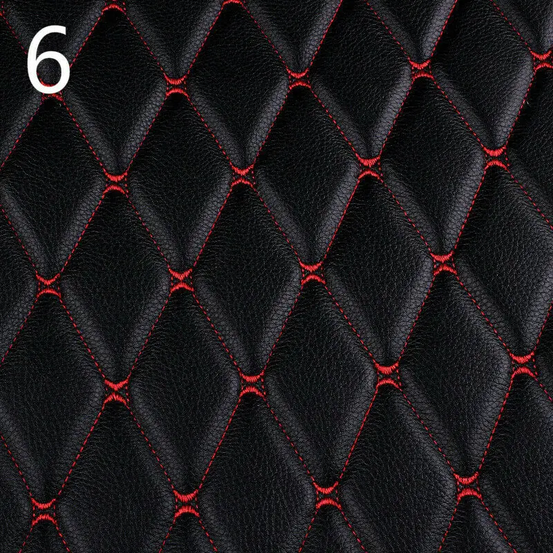 Quilted Faux Leather Fabric – Car & Home Upholstery Material 3