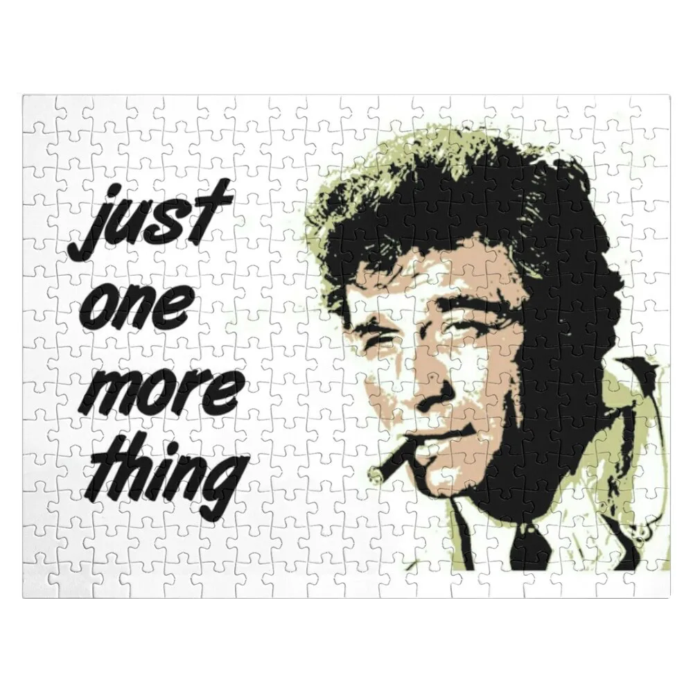 Columbo Jigsaw Puzzle Wood Puzzle Adults Custom Puzzle Child Children Puzzle