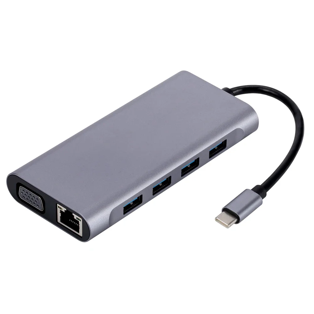 11 in 1 USB 3.0 Type-c Hub