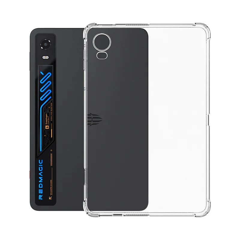 Slim Shockproof Clear TPU Back Cover with Airbag Protection