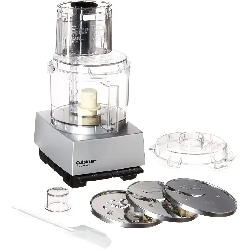 

Кухонный комбайн Cuisinart, Pro Custom 11 Cup, матовый хром, DLC-8SBCYP1