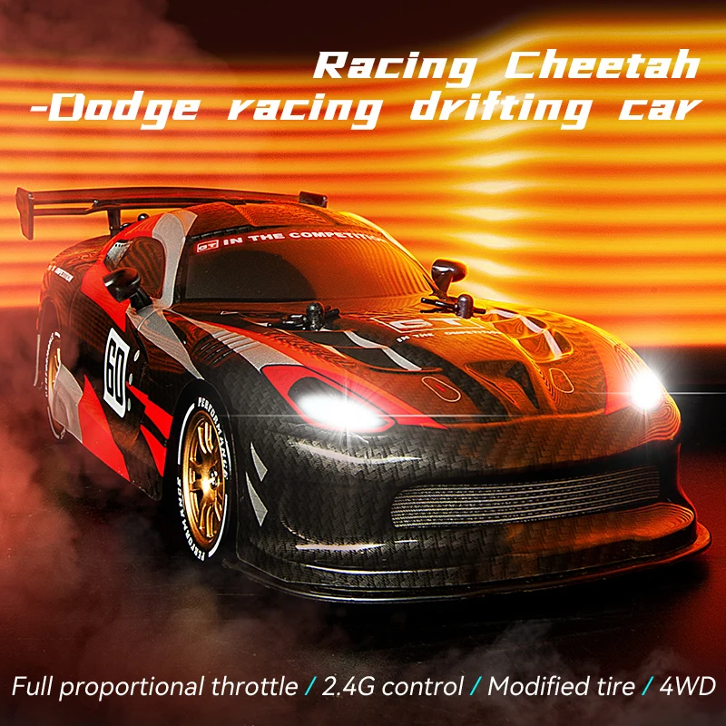 JJRC Q116 Q123 RC Drift Car Super GT 2.4G Remote Control 4WD Offroad Refit Cars 1:16 High Speed Competition Drifting Toys Gift 2