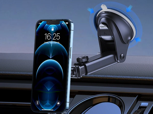 D48X Magnetic Car Phone Holder Mount,Powerful Magnetism Single-Hand Operation Me