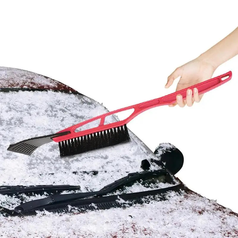 

Car Scraper Snow Brush Multifunctional Snow Brush For Car For SUV 2 In 1 Snow Brush And Ice Scraper Snow Removal Car Brush With