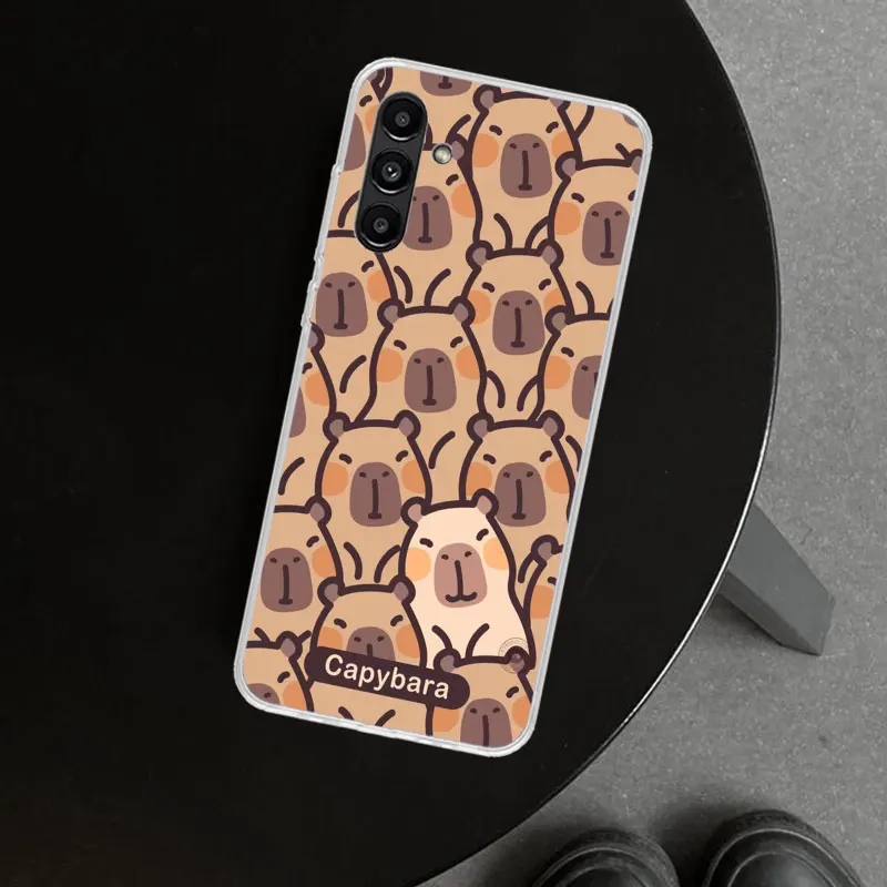 Bunny Capybara Cartoon Animal Phone Case Cover
