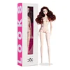 1/6 Fashion Supermodel Doll White/Normal Skin 12 Joints Activity European Bjd Naked Body Blond Black Hair Toys for Girls Present 4