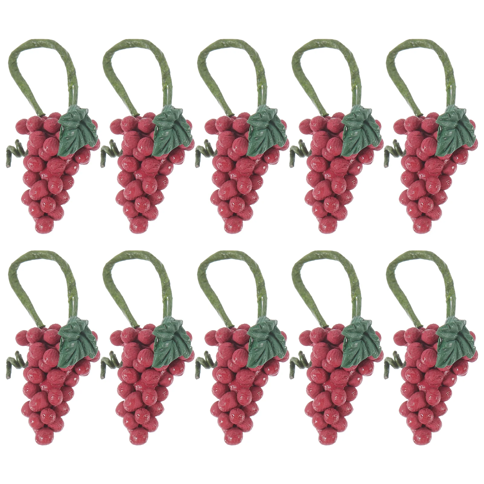 

Artificial Grapes Mini Grape Clusters Resin Fake Grape Bundles Decorative Grapes Hanging Ornaments Faux Fruit Props Vintage
