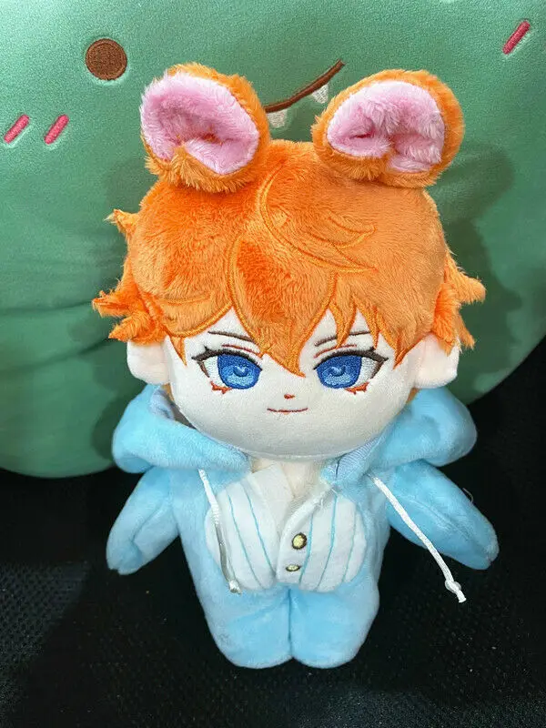 

Genshin Impact Tartaglia Childe Plush 20cm Doll Change Clothes Clothing with doll