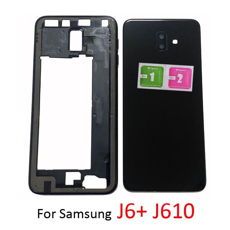 Original Back Cover Samsung J6 Plus Samsung J6 Plus J610 Housing Case