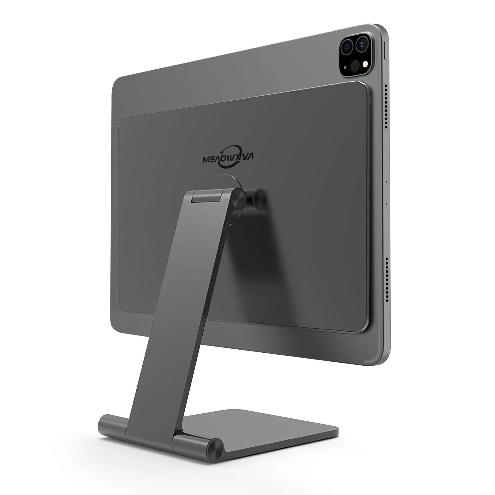 Meaowxva-suporte Magnético Dobrável para Ipad Suporte Tablet Rotação de Alumínio ar Ipad Pro 12.9 11