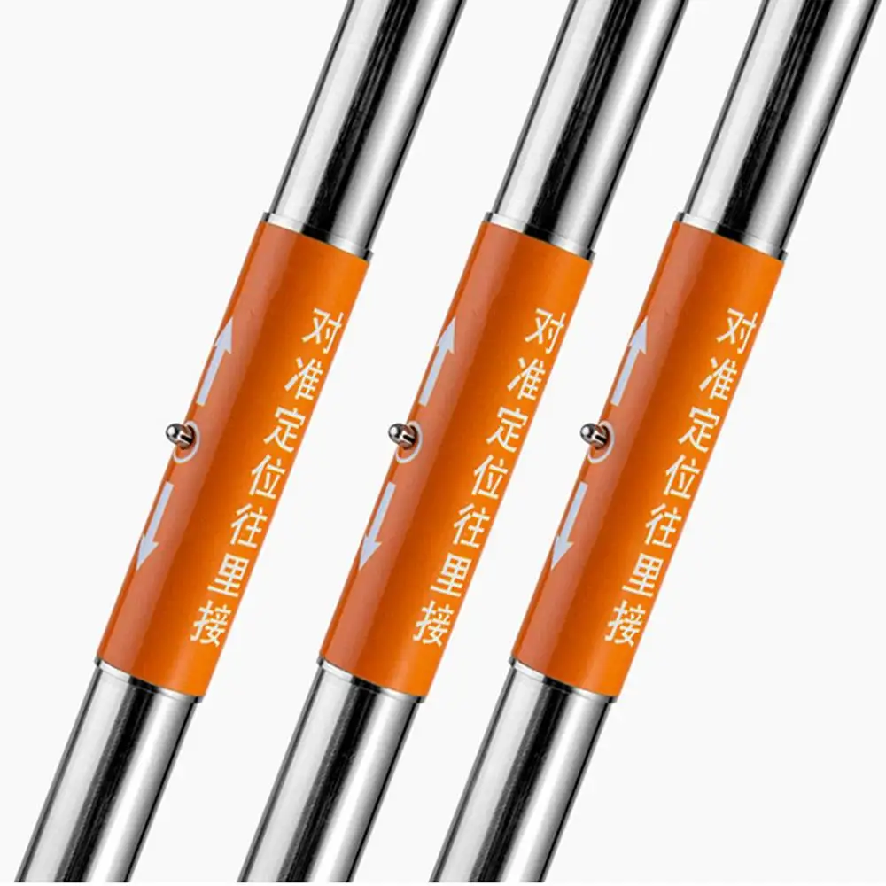 Description Picture 4 of item1.2m Stainless Steel Foldable Snake Tongs Stick Snake Taking Rod Folding Snake-Trapping Rod Wide Jaw Catching Clip Trapping Tool