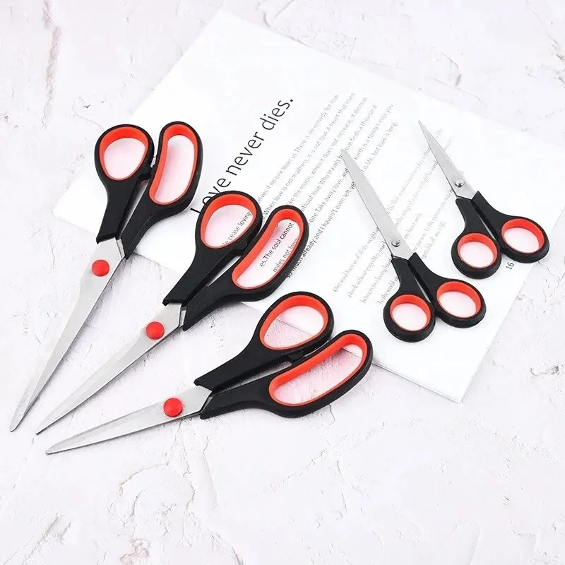 3pcs 스테인레스 스틸 바느질 재단사 가정용 사무실 문구 가위 직물 절단용 가위 자수 바느질 작업용 가위