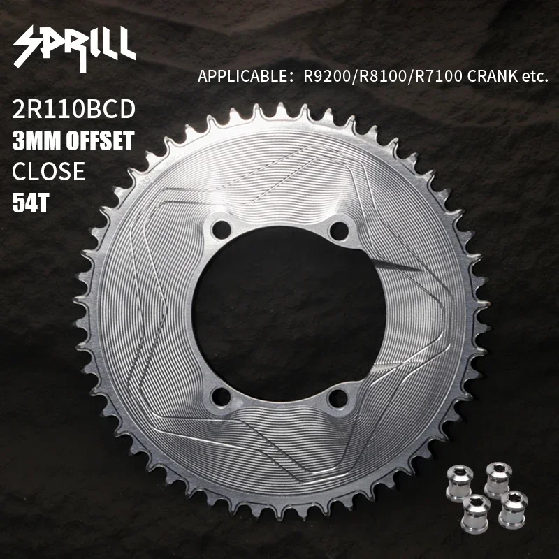 パスクエスト-Shimano ultegra用ナローワイドチェーンリング、110bcd