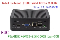 X86 Intel Trail J1900 2.0GHZ Quad Core Nano itx fanless embedded mini pc with COM VGA HDMI RAM SSD LAN Windows 7 Windows 10