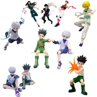 13 سنتيمتر هنتر x هنتر غون Freecss أنيمي الشكل Alluka Zoldyck عمل الشكل كرولو لوسيلفر/Kurapika تمثال نموذج اللعب هدية 1