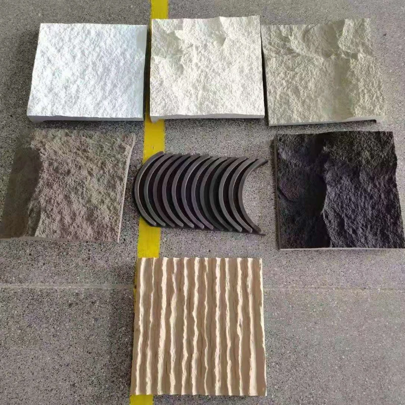 

Light Luxury Art Stone Pu Imitation Stone Stone Background Wall Light Villa Interior and Exterior Wall Imitation Stone