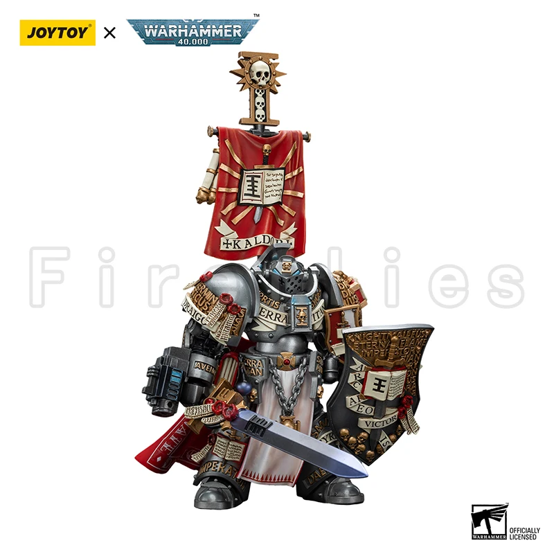 1/18 экшн-фигурка JOYTOY 40K, серая модель рыцаря калдора Draigo, аниме, бесплатная доставка