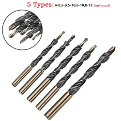 Step Drill Bits Manual Pocket Hole Jig 8-4/9-5/10-5/10-6/12-8mm Woodworking Tool Power Tools Accessories