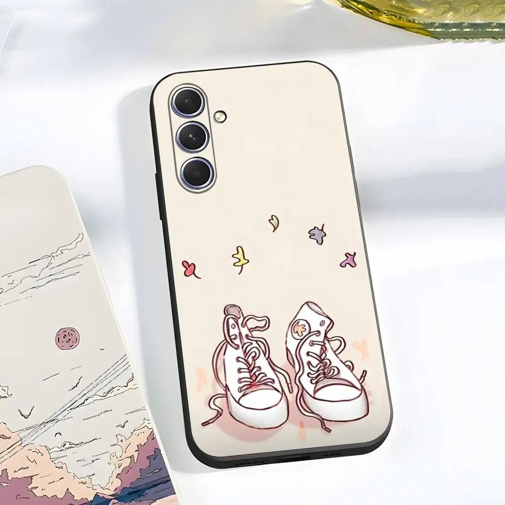 Heartstoppers Nick & Nelson Black Soft Shell Phone Case
