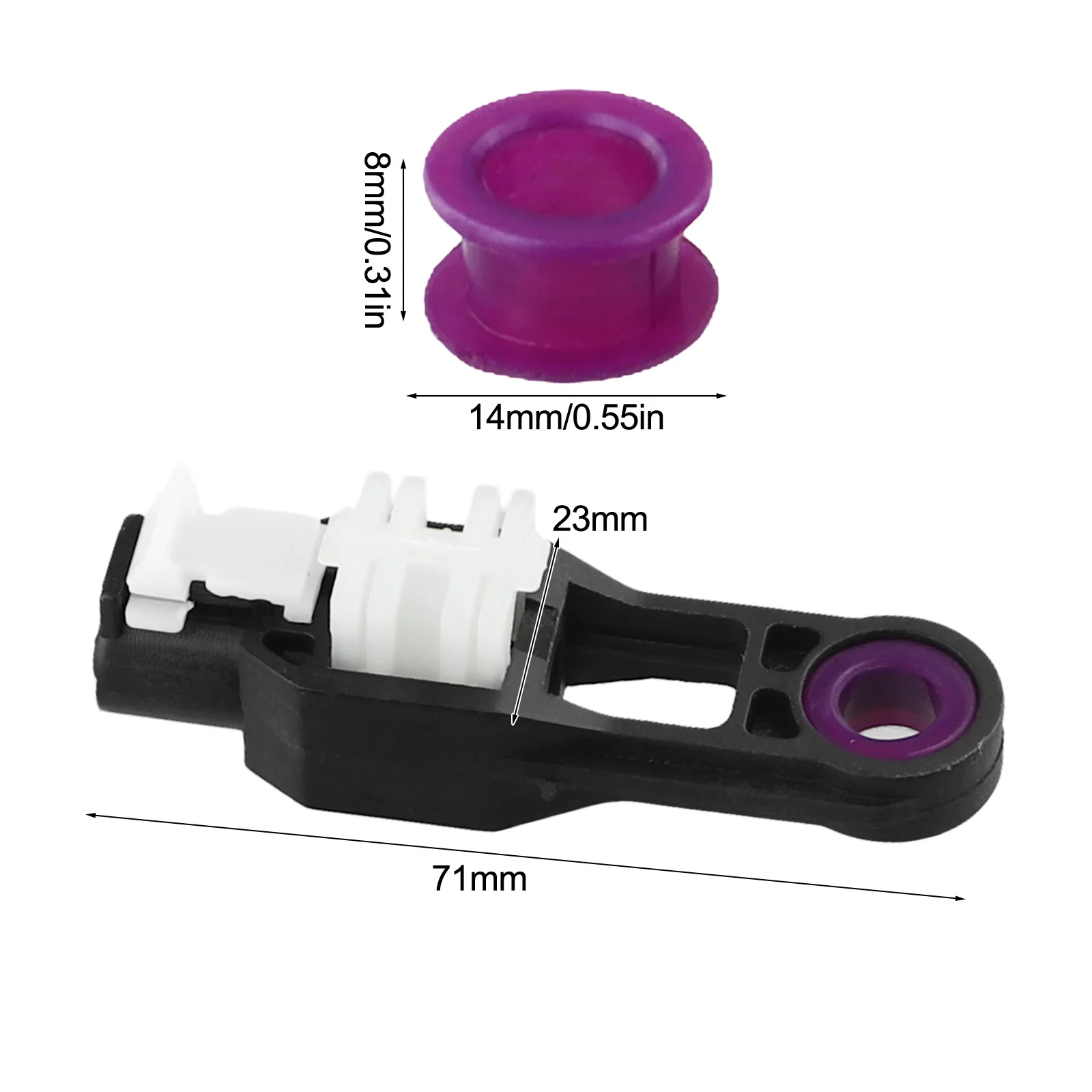 Car Shifter Cable Bushing Fits For Suzuki Swift Gear Lever End Linkage Connector Grommet Gear Cable Shift+cable Rubber Sleeve