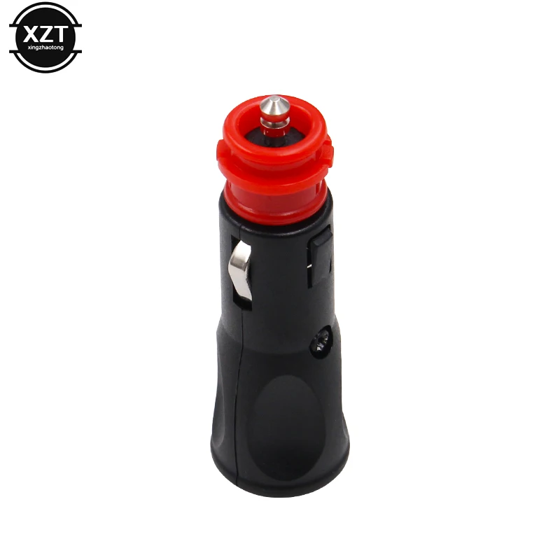 1Pcs Universal 12V-24V Car Cigarette Lighter Plug Socket Power Plug Connection Cigaret Socket Adaptor Male Plug 4