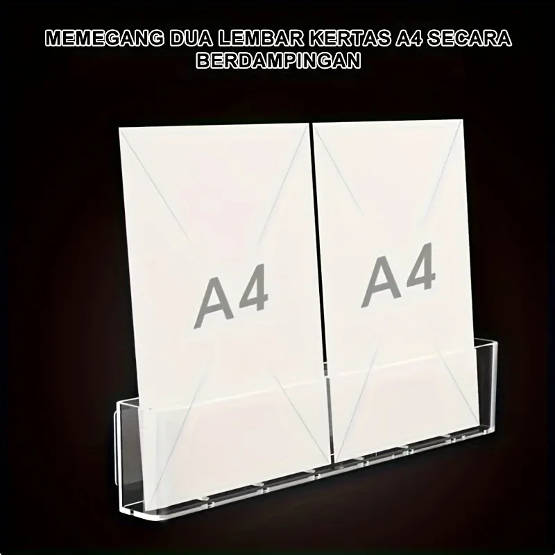 Creative Wall Mounted Bookcase Shelves Bedroom Wall Acrylic Wall Hanging Baskets Storage Racks Baskets Hanging Racks Bookshelves 4