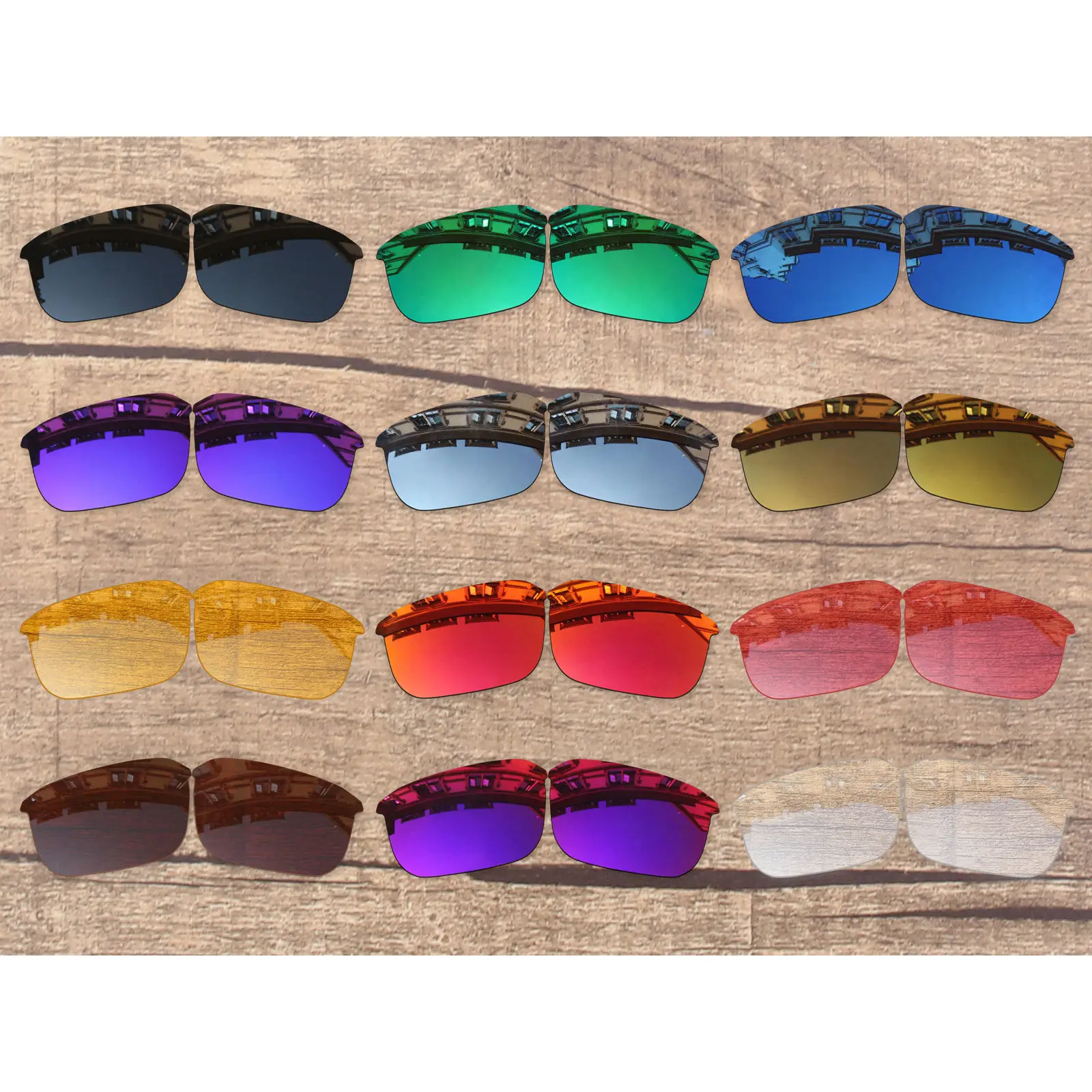 

Vonxyz 20+ Color Choices Polarized Replacement Lenses + Nose Pads for-Bose Tempo Frame Varieties