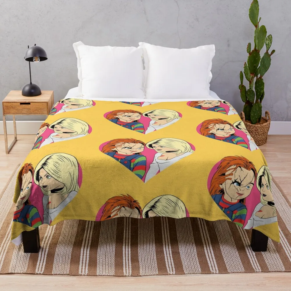 Chucky E Tiffany Coperta Da Tiro Extra Large Copridivano Coperte Da Tiro