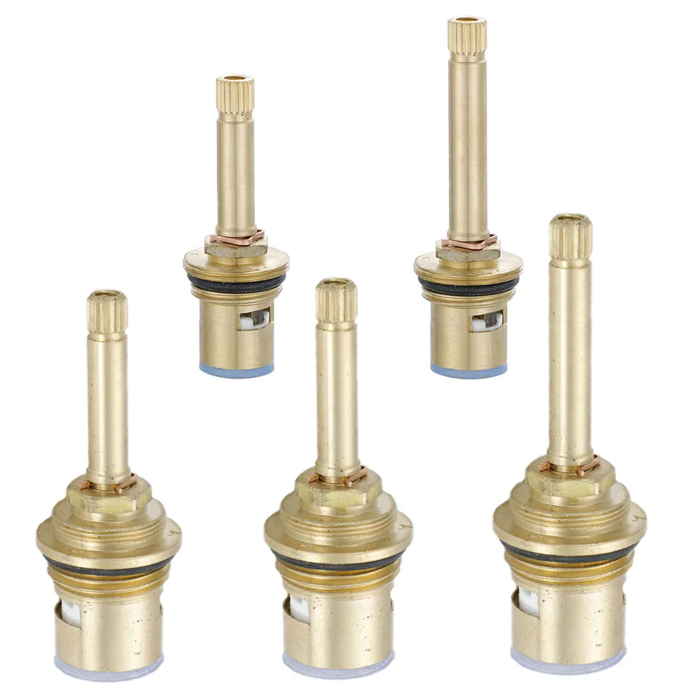 Faucet Valve Faucet Cartridge Copper Concealed Valve DN15 DN20 70mm 76mm 80mm 82mm Replacement 90&deg; Turn Flow