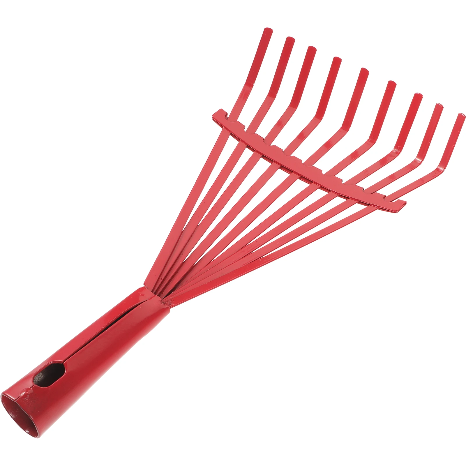 Cleaning Tool Nine-Tooth Deciduous Rake Head Hand Garden Accessories Cultivating Supply Leaves Loosening Soil farming rake